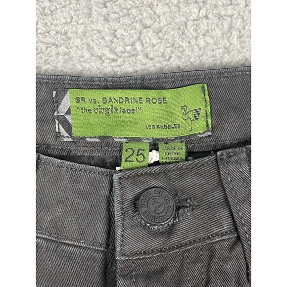 Free People x Sandrine Rose Women's Relaxed Straight Fit Denim Size 25 NEW - Picture 4 of 10